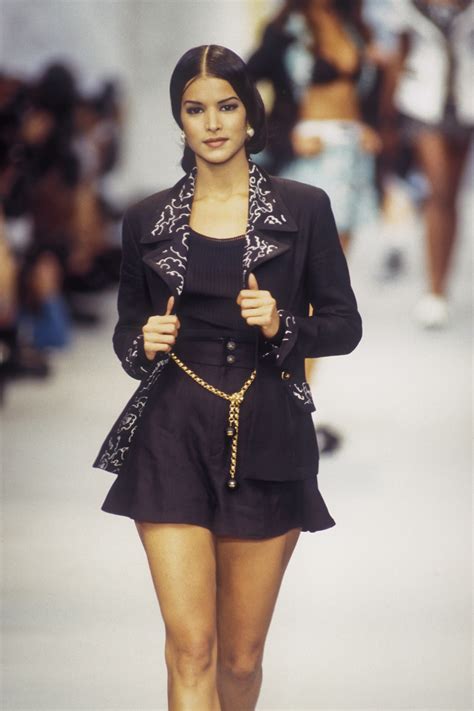 chanel runway 1993|Chanel runway dresses.